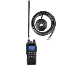 PNI Escort HP 92 Multi Standard 4W, 12-24V AM-FM Portable CB Radio Station Package with BNC Magnetic Base