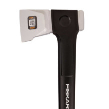 Fiskars X serijos X24 skaldymo kirvis su M formos ašmenimis, kirvis / kaltukas (juodas / oranžinis)