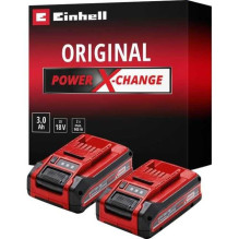 Einhell Power-X-Change Plus 18V 3.0Ah Twin Pack Einhell Power-X-Change Plus 18V 3.0Ah Twin Pack