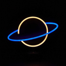 Manta SNL38BLT LED lempa Šviesos dekoracija Planeta mėlyna / balta Manta SNL38BLT LED lempa Šviesos dekoracija Planeta mėlyna / balta