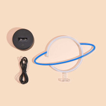 Manta SNL38BLT LED lamp Light decoration Planeta blue / white