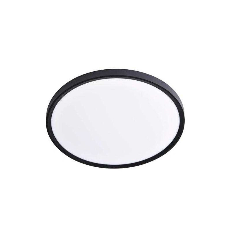 Visional LED Waterproof luminaire 24W, 3CCT, 2880Lm, IP44, Ø 300 x 25 mm Black