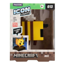 Paladone Minecraft bitės piktogramos šviesa Paladone Minecraft bitės piktogramos šviesa
