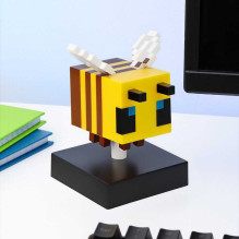 Paladone Minecraft bitės piktogramos šviesa Paladone Minecraft bitės piktogramos šviesa