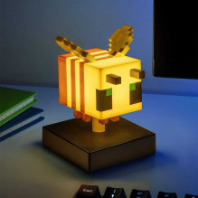 Paladone Minecraft bitės piktogramos šviesa Paladone Minecraft bitės piktogramos šviesa