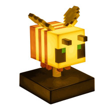 Paladone Minecraft bitės piktogramos šviesa Paladone Minecraft bitės piktogramos šviesa