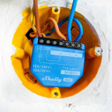 Shelly 1 Gen3 16A WLAN BT Blue 2pcs Shelly 1 Gen3 16A WLAN BT Blue 2pcs