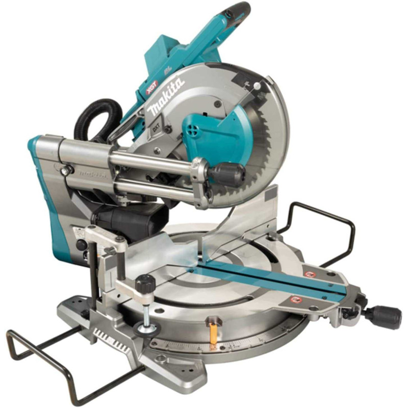 Makita Makita akumuliatorinis kampinis pjūklas + radijas Adapt 40V - LS004GZ01