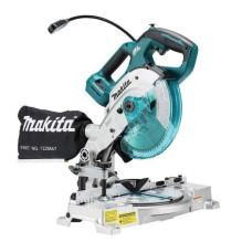 Makita Makita akumuliatorinis kampinis pjūklas DLS600Z, 18 Volt, „Kapp“ ir kampinis pjūklas (mėlynas / sidabrinis)