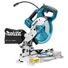 Makita Makita cordless miter saw DLS600Z, 18 Volt, Kapp and miter (blue / sil Makita Makita cordless miter saw DLS600Z, 18 Volt, Kapp and miter (blue / sil