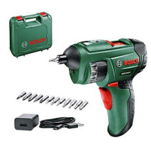 Bosch Powertools Bosch akumuliatorinis atsuktuvas PSR Select 3,6Volt (žalia / juoda, lagaminas