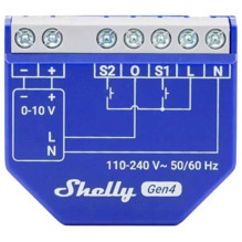 Shelly 0 / 1-10V PM Gen4 Blue