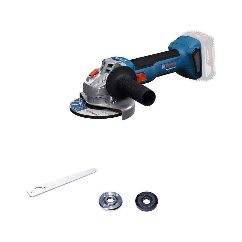 Bosch Bosch Powertools akumuliatorinis kampinis šlifuoklis GWS 18V-8 Professional solo, 1