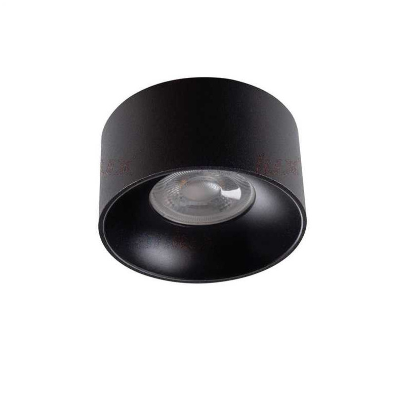 Kanlux Kanlux lubų prožektorius juodas MINI RITI GU10 B / B 27578