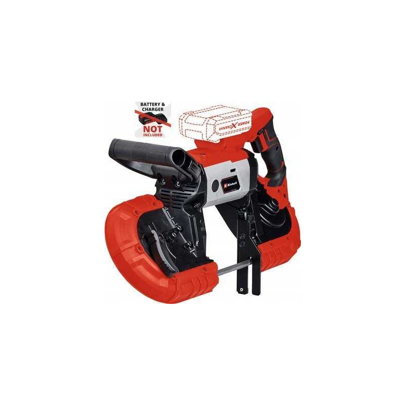 Einhell Einhell Power X-Change belaidis juostinis pjūklas TE- MB 18 / 127 Li-Solo, 18 Volt