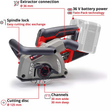 Einhell Wall Chaser TP-MA 36 / 30 Li BL-Solo, 36 V Einhell Wall Chaser TP-MA 36 / 30 Li BL-Solo, 36 V