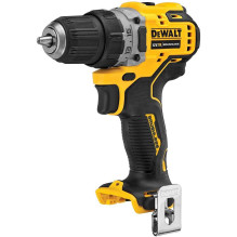 DeWALT DEWALT Akumuliatorinis gręžtuvas-suktuvas DCD701N, 12 Volt geltonas / juodas, be įdėklo DeWALT DEWALT Akumuliatorinis gręžtuvas-suktuvas DCD701N, 12 Volt geltonas / juodas, be įdėklo