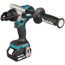 Makita Makita akumuliatorinis smūginis gręžtuvas DHP492RTJ, 18V mėlyna / juoda, 2x ličio jonų akumuliatorius Makita Makita akumuliatorinis smūginis gręžtuvas DHP492RTJ, 18V mėlyna / juoda, 2x ličio jonų akumuliatorius
