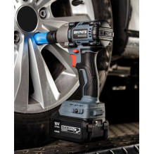 Graphite 450Nm „Energy+“ bešepetis smūginis veržliasukis