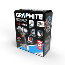 Graphite 450Nm „Energy+“ bešepetis smūginis veržliasukis