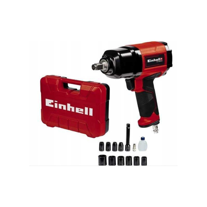Einhell Einhell suslėgto oro smūginis veržliasukis TC-PW 610 (juodas / raudonas, atlaisvinimo t