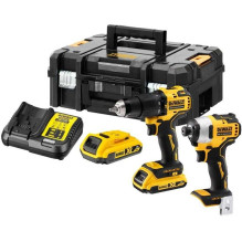 DeWALT Akumuliatorinių atsuktuvų rinkinys DCK2062D2T-QW DeWALT Akumuliatorinių atsuktuvų rinkinys DCK2062D2T-QW