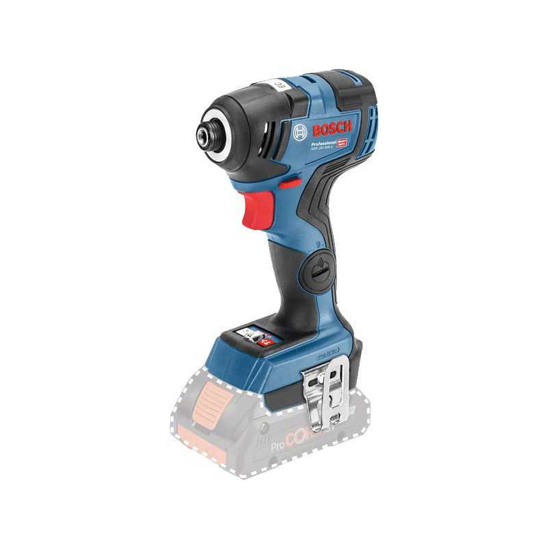 Bosch Bosch Akumuliatorinis smūginis veržliasukis GDR 18V-200 Profesionalus solo, 18V (mėlynas /