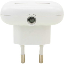 Ansmann Ansmann NL15AC + 2USB, naktinė lemputė (balta) Ansmann Ansmann NL15AC + 2USB, naktinė lemputė (balta)