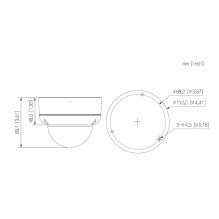 Dahua HAC-HDBW1200EA-0280B-S6 White