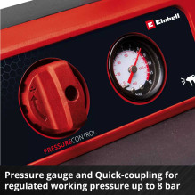Einhell EINHELL Power X-Change cordless compressor TE-AC 18 / 75 Li OF-Solo, 18 Einhell EINHELL Power X-Change cordless compressor TE-AC 18 / 75 Li OF-Solo, 18