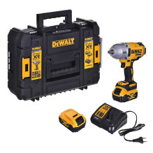 DeWALT „Smūginis veržliasukis 1/2 colio 18 V 2 x 5,0 Ah DCF900P2T-QW DEWALT“ DeWALT „Smūginis veržliasukis 1/2 colio 18 V 2 x 5,0 Ah DCF900P2T-QW DEWALT“