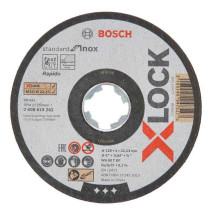 Bosch X-LOCK atskyrimo įrankis 125x1,0 hf INOX - 2608619262 tiesus
