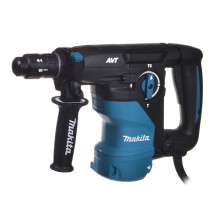 Makita MAKITA HR3012FCWJ rotary hammer SDS-Plus 3.9J 1050W AVT MAKPAC Black,