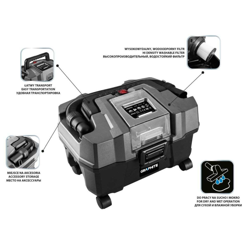 Graphite Graphite 58GE105 vakuumas