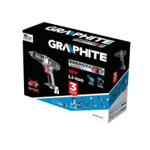 Graphite GRAPHITE 58G006 drill keyless Energy+ 18V 1250 RPM Graphite GRAPHITE 58G006 drill keyless Energy+ 18V 1250 RPM