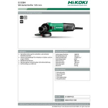 HiKOKI Hikoki G13SB4YGZ...