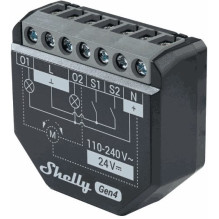 Shelly 2PM Gen4 16A Black