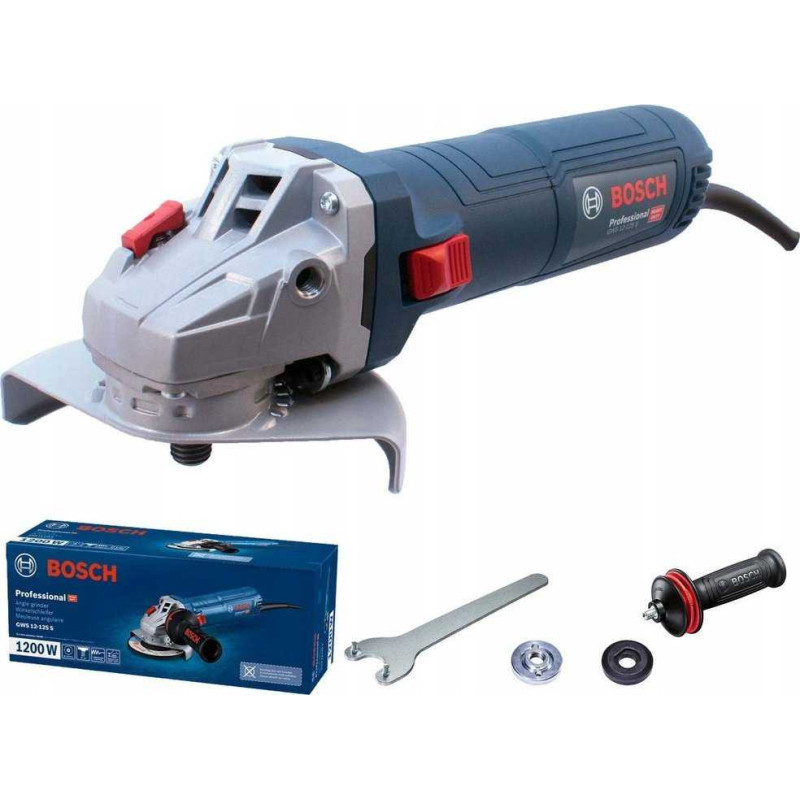 Bosch Bosch GWS 12-125 S 1200W Malūnėlis 06013A6020