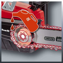 Einhell Einhell GE-LC 18 Li Solo - raudonas / juodas - be akumuliatoriaus ir įkroviklio Einhell Einhell GE-LC 18 Li Solo - raudonas / juodas - be akumuliatoriaus ir įkroviklio
