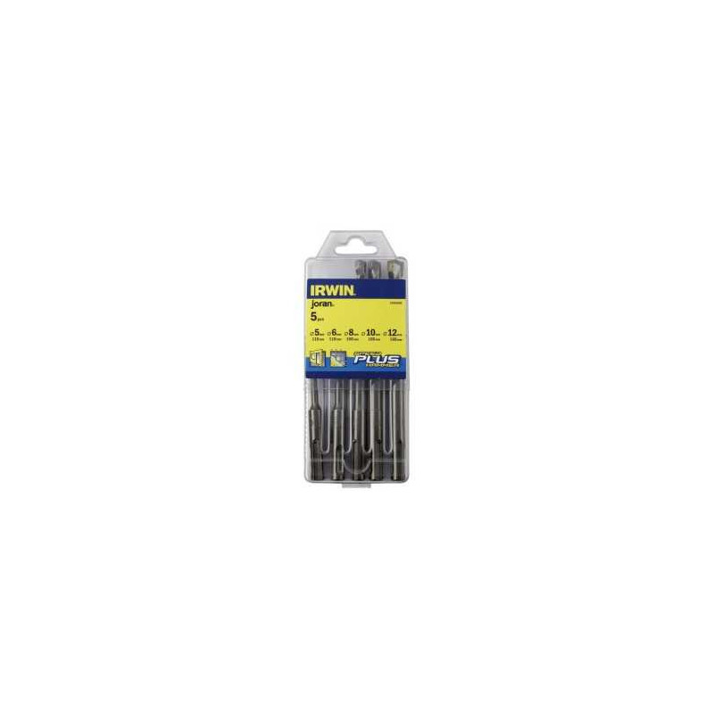 Irwin Irwin SDS+ betono grąžtas 5 6 10 12 8mm rinkinys (10502089)
