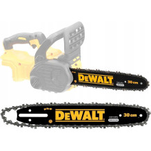 DeWALT 30 cm kreipiančioji juosta + grandinė, skirta DCM565