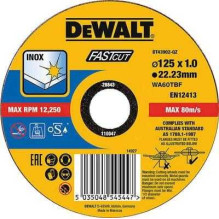 DeWALT Dewalt metalinis diskas 125x1.0mm ( DT43902-QZ )
