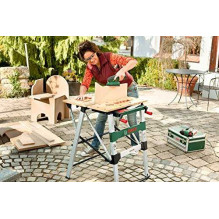 Bosch stalo pjūklo stovas PWB 600 žalias Bosch stalo pjūklo stovas PWB 600 žalias