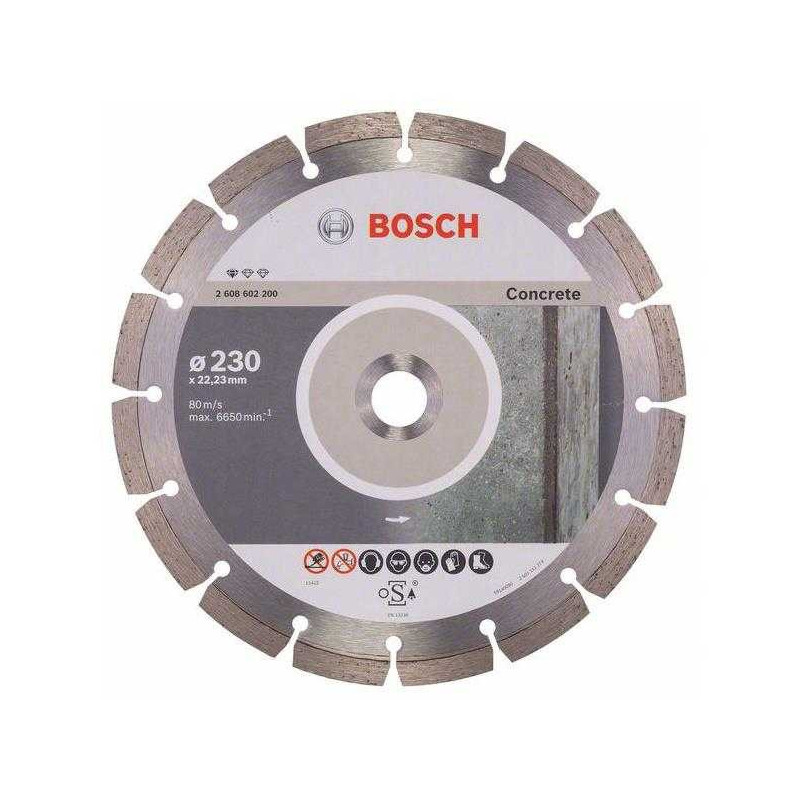 Bosch DIA-TS 230x22.23 standartinis betonui - 2608602200