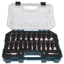 Makita Cutter set D-74778, 22 pieces (8mm shank)