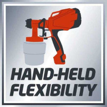Einhell Einhell Dažų purškimo pistoletas TC- SY 400 P (raudonas / juodas, 400 vatų) Einhell Einhell Dažų purškimo pistoletas TC- SY 400 P (raudonas / juodas, 400 vatų)