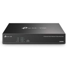 Tp-Link Vigi NVR1004H-4P-2TB Juoda Tp-Link Vigi NVR1004H-4P-2TB Juoda