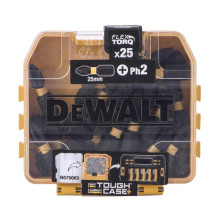 DeWALT " Dewalt 1 / 4"" PH2 x 25mm Extreme Impact bit set 25 pieces"