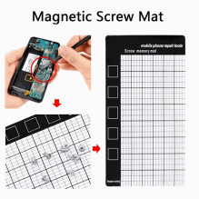Riff Universal magnetic mat for screws 145x85mm Riff Universal magnetic mat for screws 145x85mm