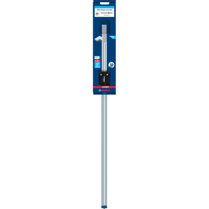 Italeri Bosch Expert smūginis gręžtuvas SDS Clean max-8X, 20mm (darbinis ilgis 400mm